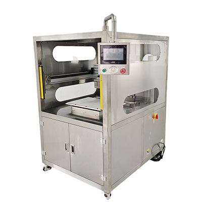 Utrasonic cake cutting machine