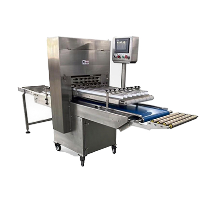 Automatic Cutting and Tray Arranging Machine